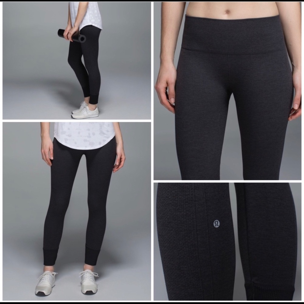 SOLD Lululemon Ebb to Street Pants Black SZ 4